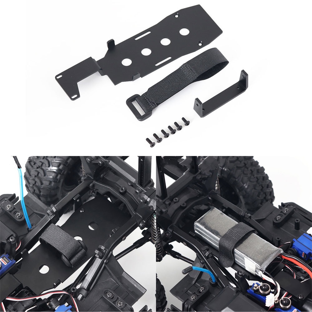 Metal Chassis Frame Rc Crawler - TRX4 낮은 중력 금속 배터리 장착