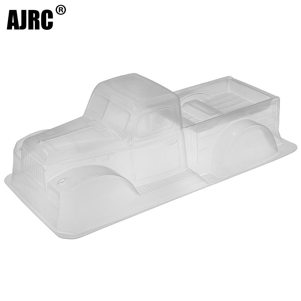 Rc Crawler Body Shell Clear 313Mm - 휠베이스 클리어 픽업 바디 쉘 키트,