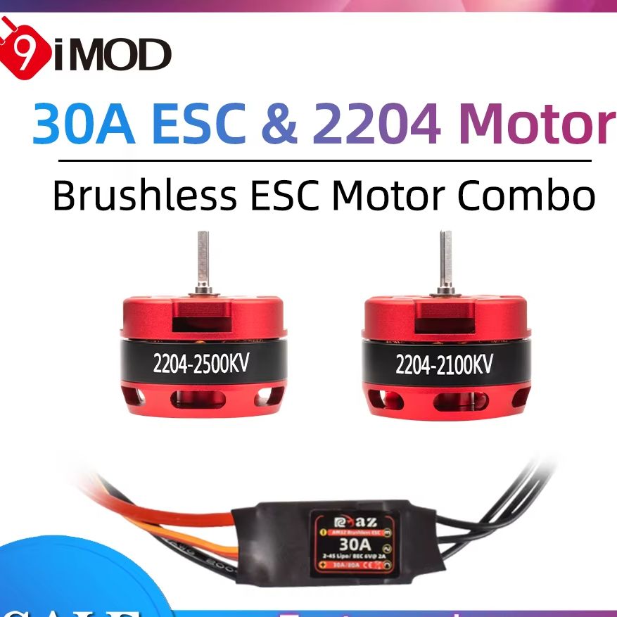 Brushless Motor Esc Combo Rc Crawler - 9IMOD 브러시리스 ESC 모터 콤보 AM32