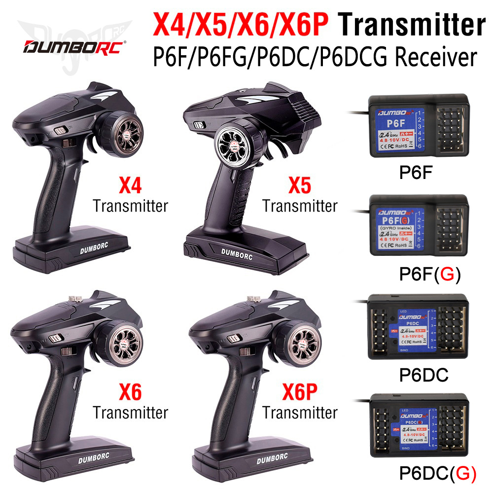 Rc Car Transmitter Receiver 6 Channel - RC 자동차 보트 탱크 지원 DIY에