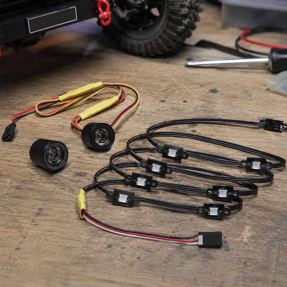 Rc Crawler Led Light Kit Controller - OGRC LED 라이트 키트 헤드라이트 엔젤