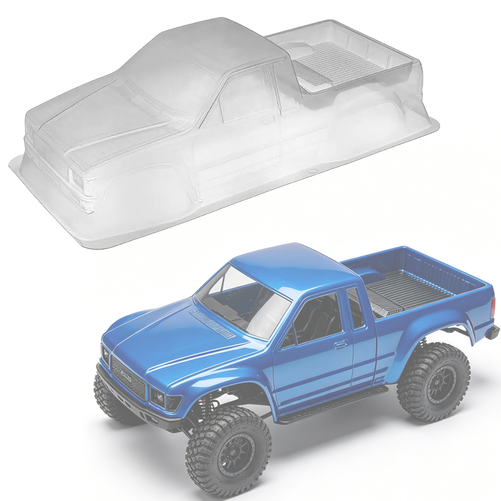 Rc Crawler Body Shell Clear 313Mm - 12.3인치 313mm 휠베이스 클리어 픽업 바디