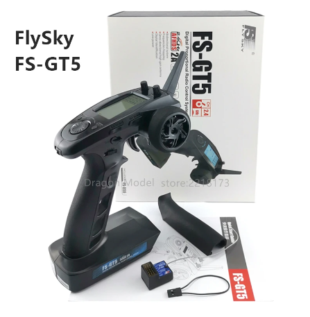 Rc Car Transmitter Receiver 6 Channel - FlySky FS-GT5 FS-BS6 6CH 수신기 FS