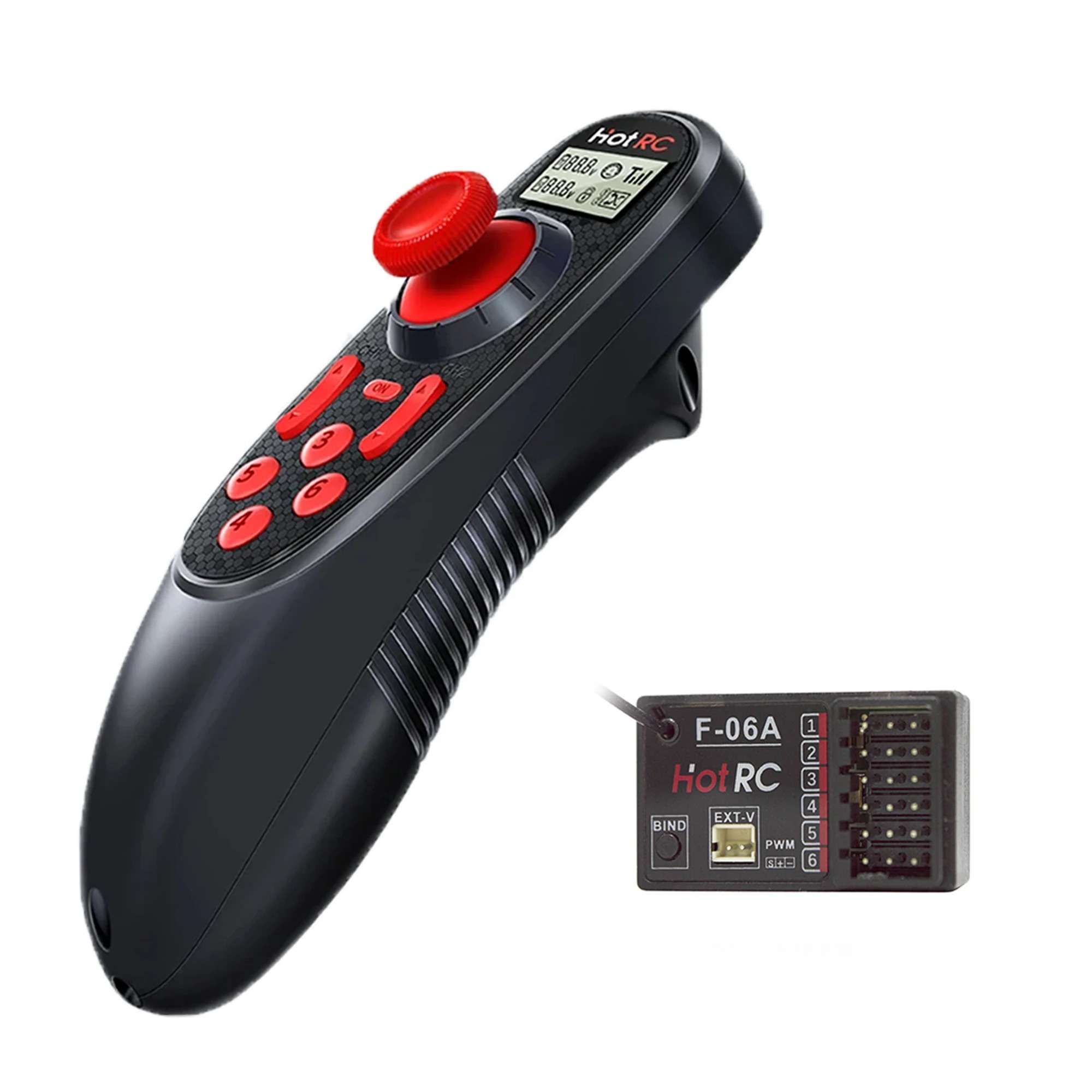 Rc Car Transmitter Receiver 6 Channel - HOTRC 6CH DS-600 2.4G RC 보트