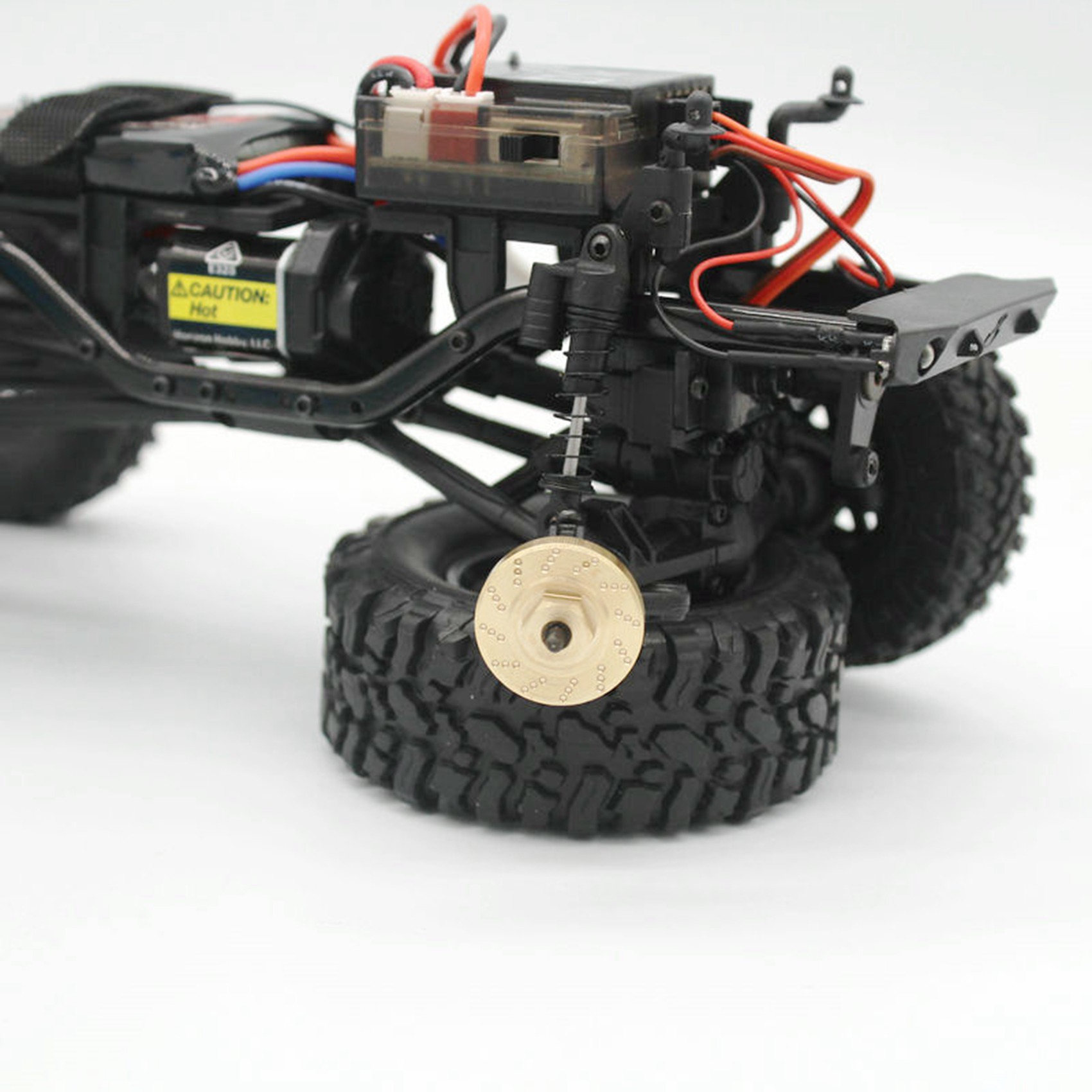 Rc Crawler Brass Upgrade Parts Weight - 12Pcs 헤비 듀티 황동 휠 육각