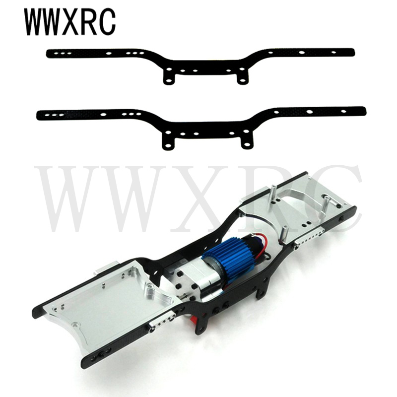 Metal Chassis Frame Rc Crawler - 금속 블랙 거더 사이드 프레임 섀시,