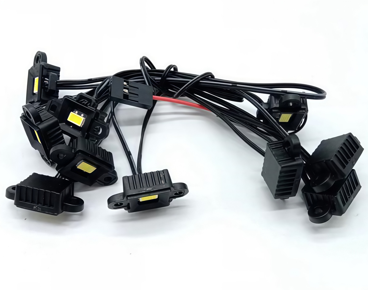 LED 휠 아치 펜더 조명 언더바디 섀시 라이트 키트  - Rc Crawler Led Light Kit Controller 리뷰 및 가격