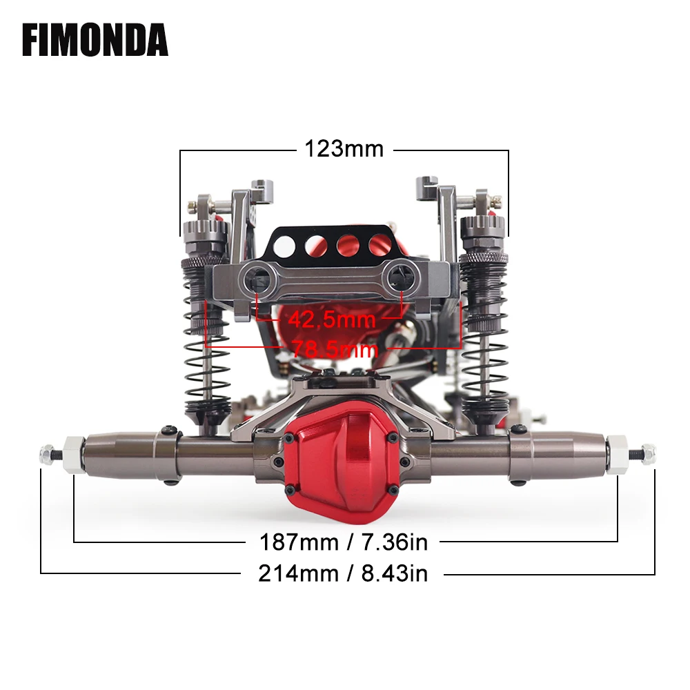 FIMONDA 1/10 RC 크롤러 금속 섀시 키트,  - Metal Chassis Frame Rc Crawler 리뷰 및 가격