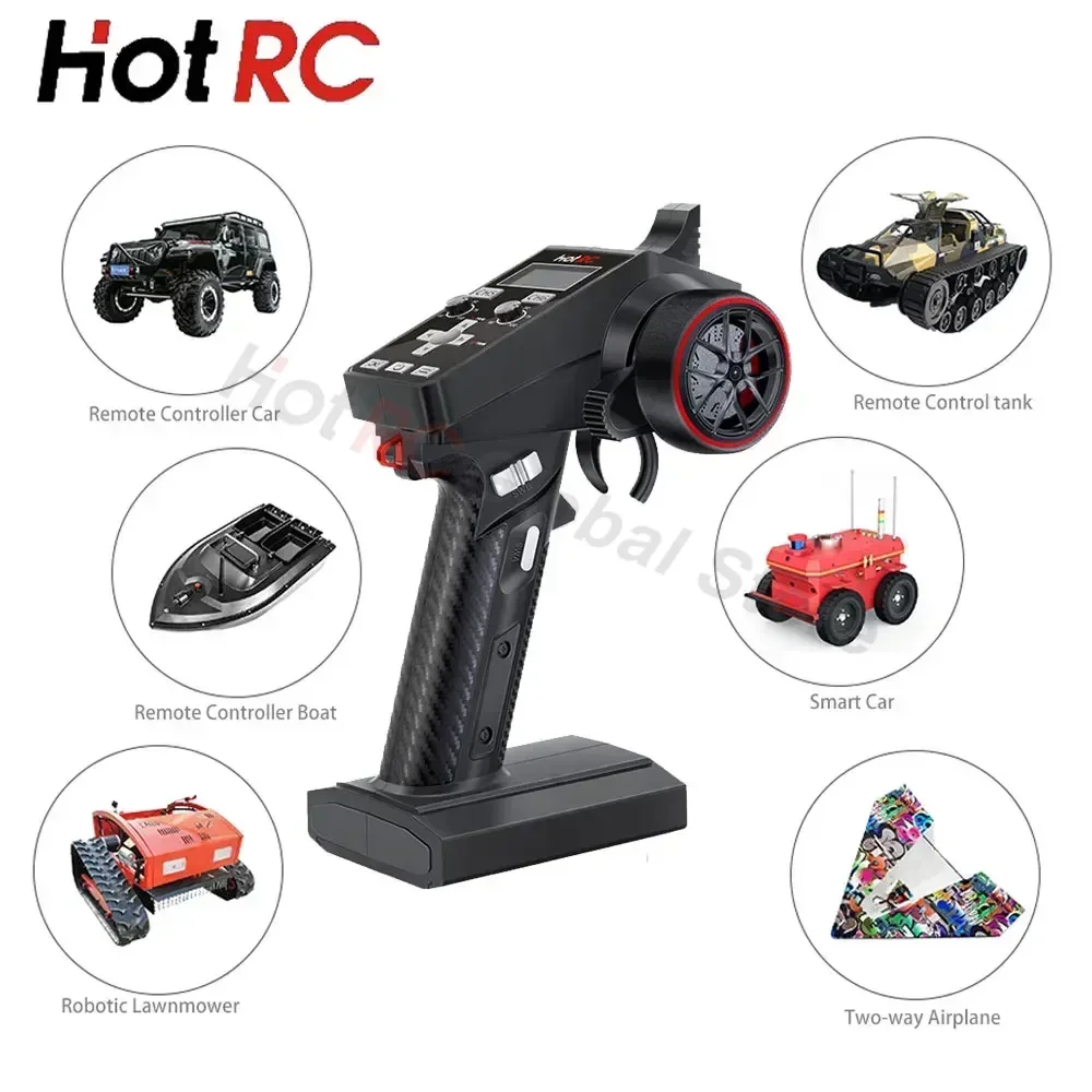 HotRC CT-6A 2.4G 6CH 6채널 한 손 컨 - Rc Car Transmitter Receiver 6 Channel 리뷰 및 가격