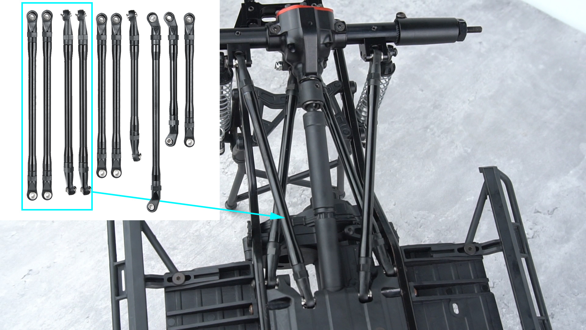 AXSPEED 10개 알루미늄 합금 링크 샤시 링크 및 - Metal Chassis Frame Rc Crawler 리뷰 및 가격