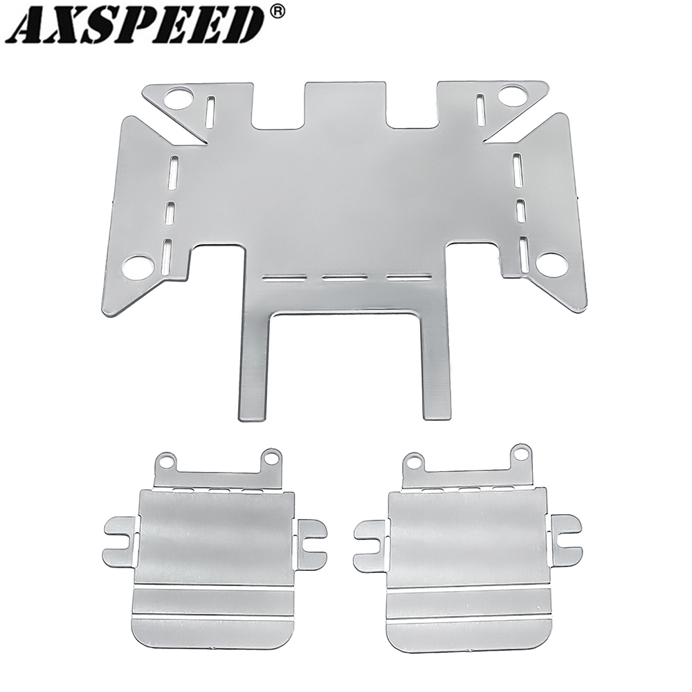AXSPEED 스테인레스 스틸 섀시 아머 스키드 플레이 - Metal Chassis Frame Rc Crawler 리뷰 및 가격