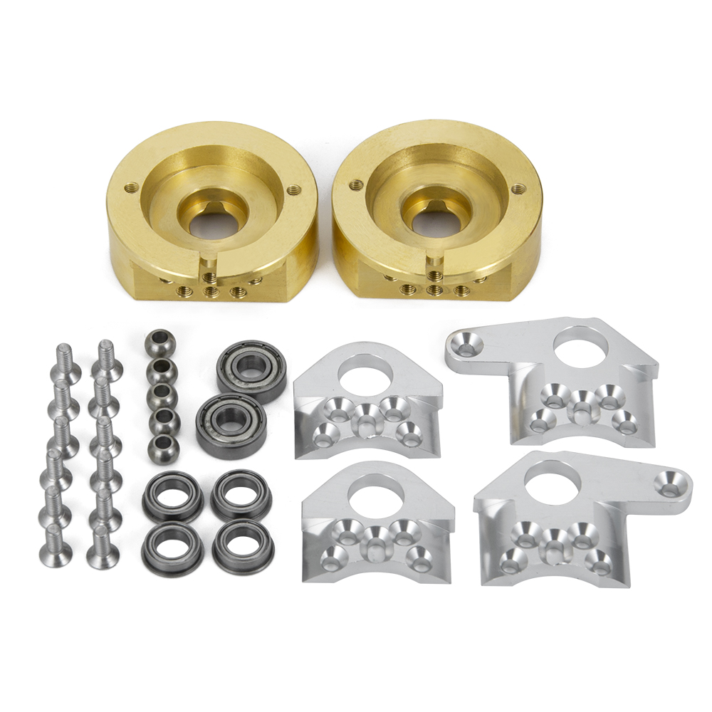 AXSPEED 포털 드라이브 하우징 황동 카운터 웨이트 - Rc Crawler Brass Upgrade Parts Weight 리뷰 및 가격