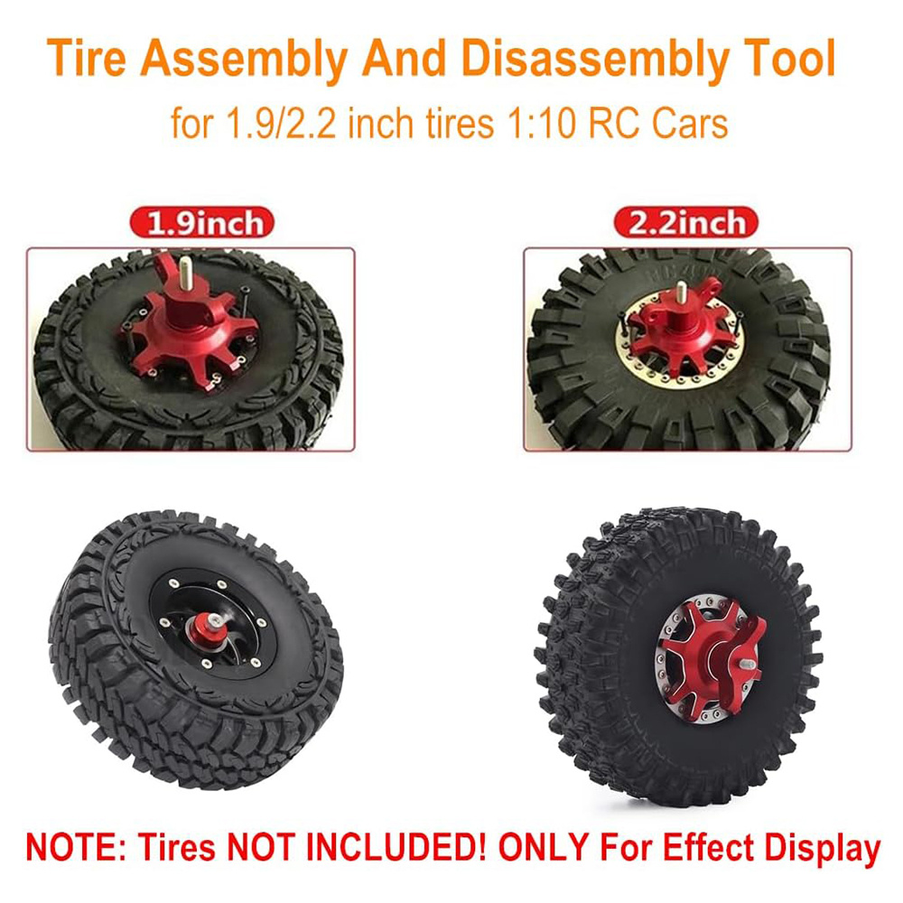 1/10 스케일 RC 크롤러 자동차용 1.9인치 및 2 - Rc Crawler Beadlock Wheels 1.9 2.2 리뷰 및 가격