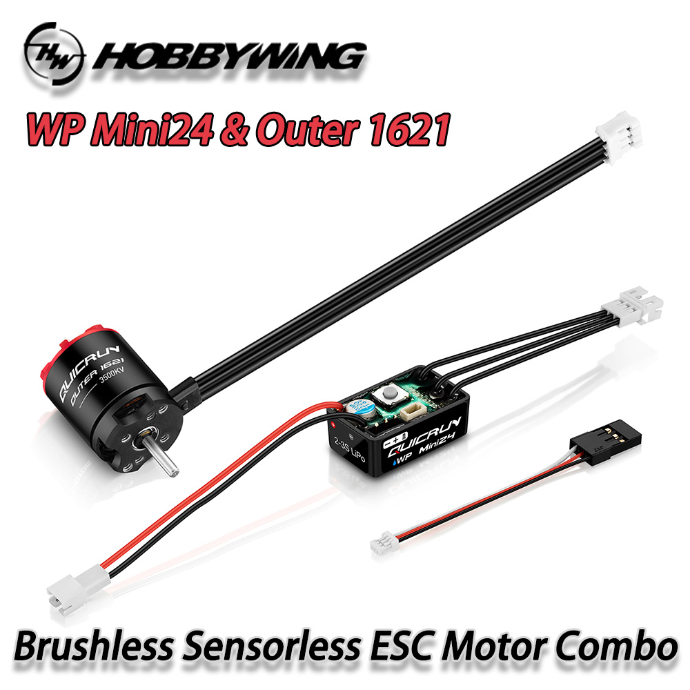하비윙 퀵런 WP 미니24 25A ESC 외부 1621 - Brushless Motor Esc Combo Rc Crawler 리뷰 및 가격
