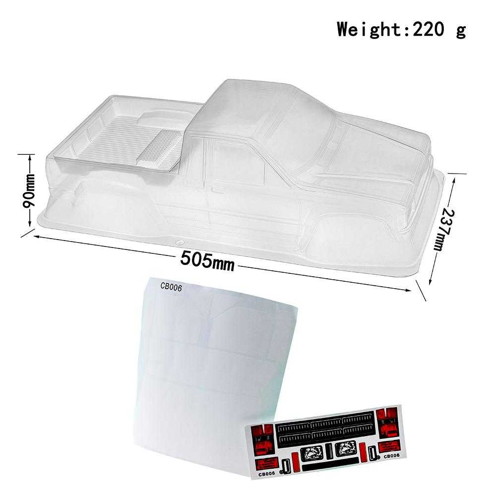 휠베이스 클리어 픽업 바디 쉘 키트, 1/10 RC 크 - Rc Crawler Body Shell Clear 313Mm 리뷰 및 가격