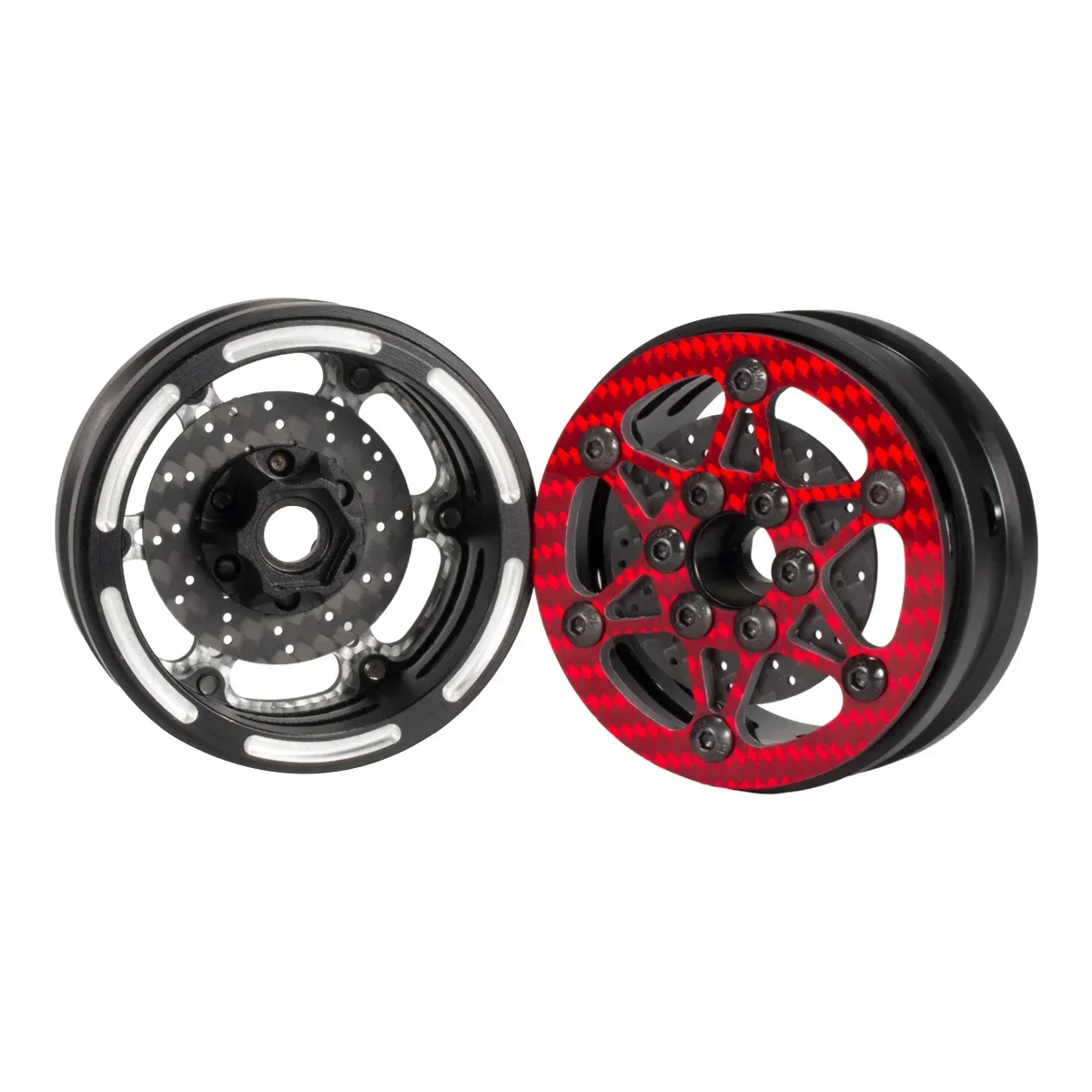 4.5g/세트 탄소 섬유 브레이크 로터는 SLW 휠 허 - Rc Crawler Beadlock Wheels 1.9 2.2 리뷰 및 가격