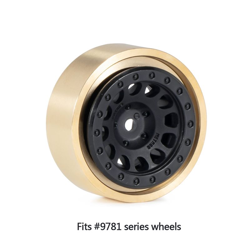 ABPF 4PC 140G 황동 1.0인치 비드락 휠 림 - Rc Crawler Brass Upgrade Parts Weight 리뷰 및 가격