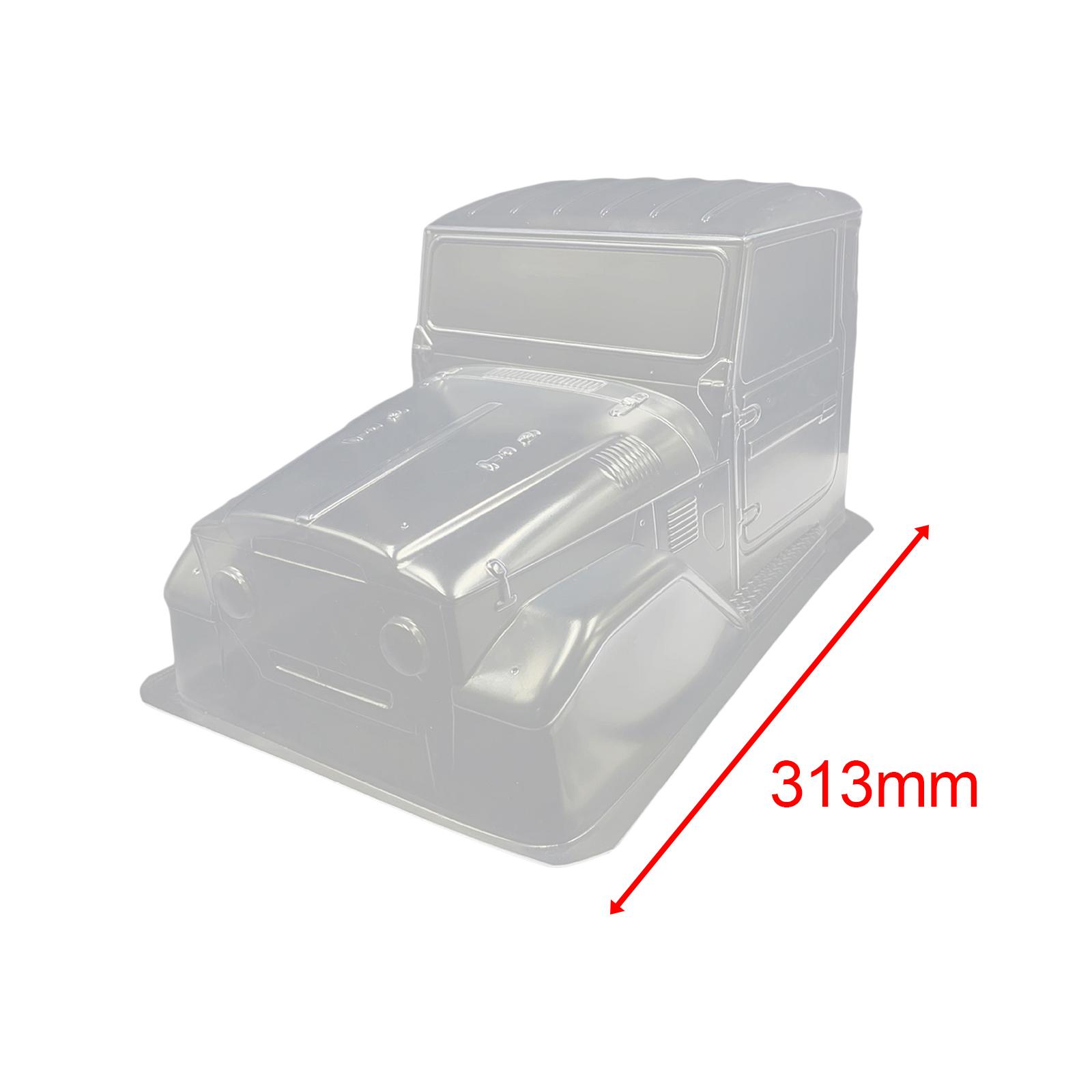 1/10 RC 크롤러용 투명 차체, 스티커 포함, 31 - Rc Crawler Body Shell Clear 313Mm 리뷰 및 가격