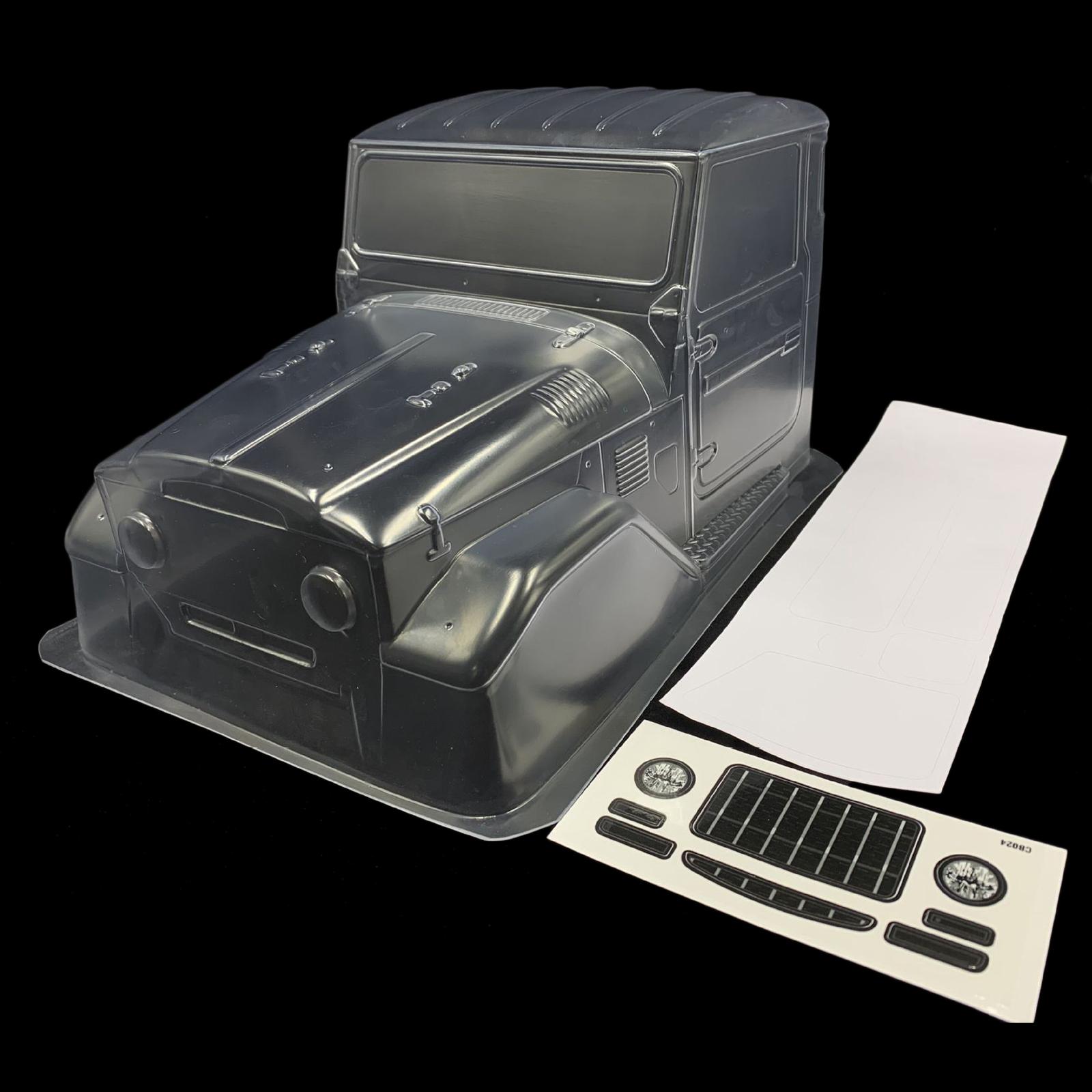1/10 RC 크롤러용 투명 차체, 스티커 포함, 31 - Rc Crawler Body Shell Clear 313Mm 리뷰 및 가격