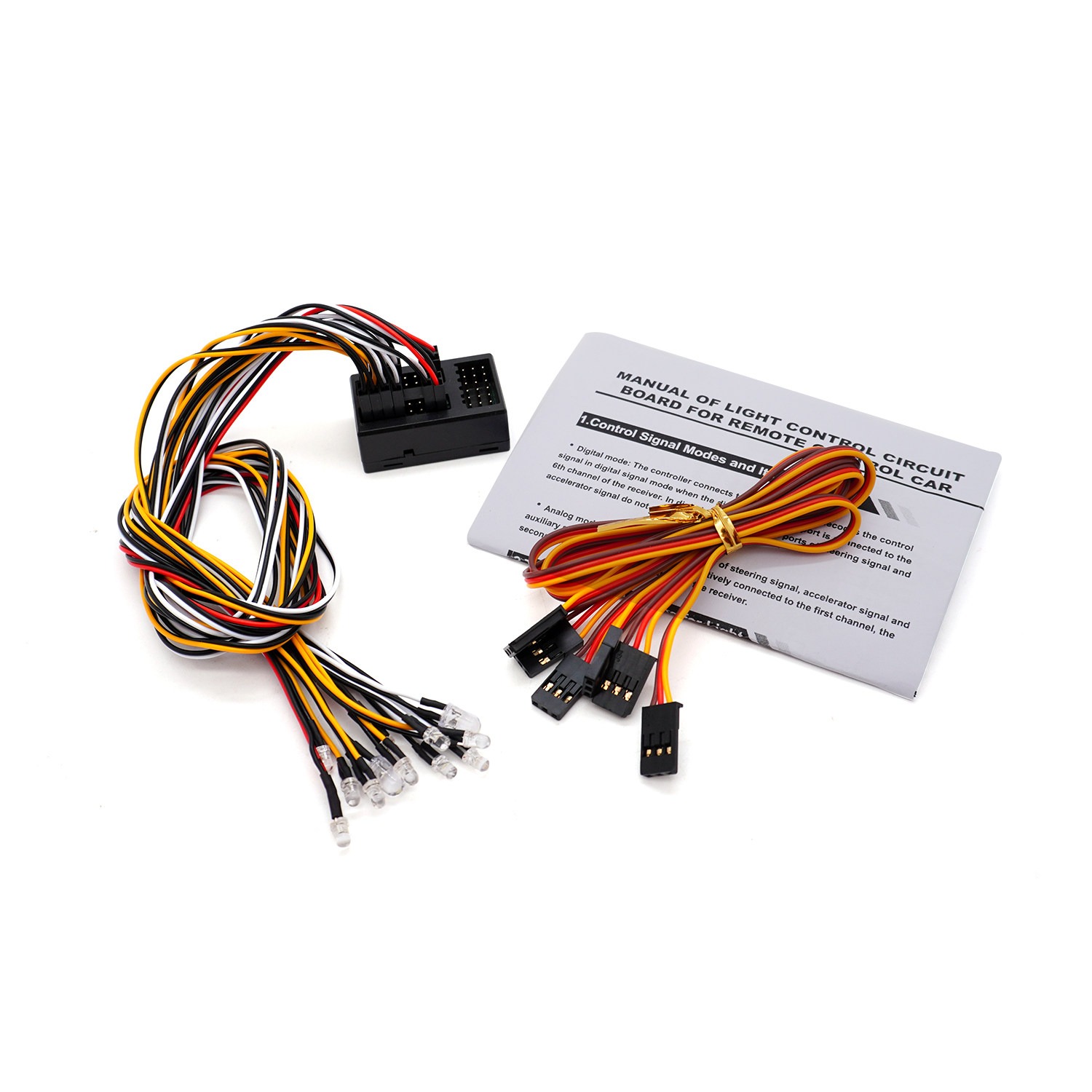 자동차 12 LED 플래시 라이트 키트 1/10 크롤러 - Rc Crawler Led Light Kit Controller 리뷰 및 가격