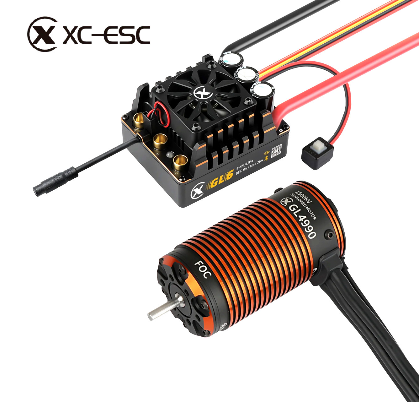 XC 콤보 FOC 크롤러 브러시리스 모터 GL4990  - Brushless Motor Esc Combo Rc Crawler 리뷰 및 가격