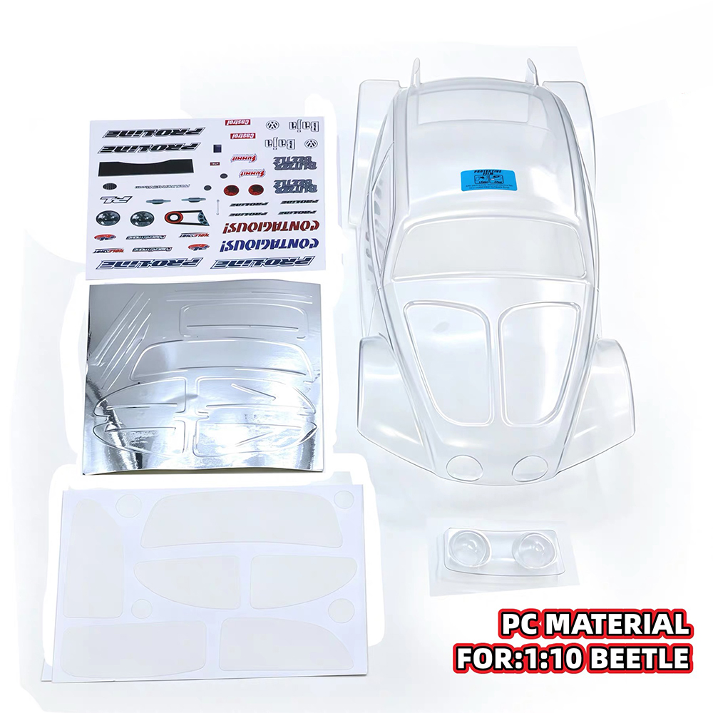 소프트 쉘 PC 클리어 빈티지 비틀 RC 자동차 바디  - Rc Crawler Body Shell Clear 313Mm 리뷰 및 가격