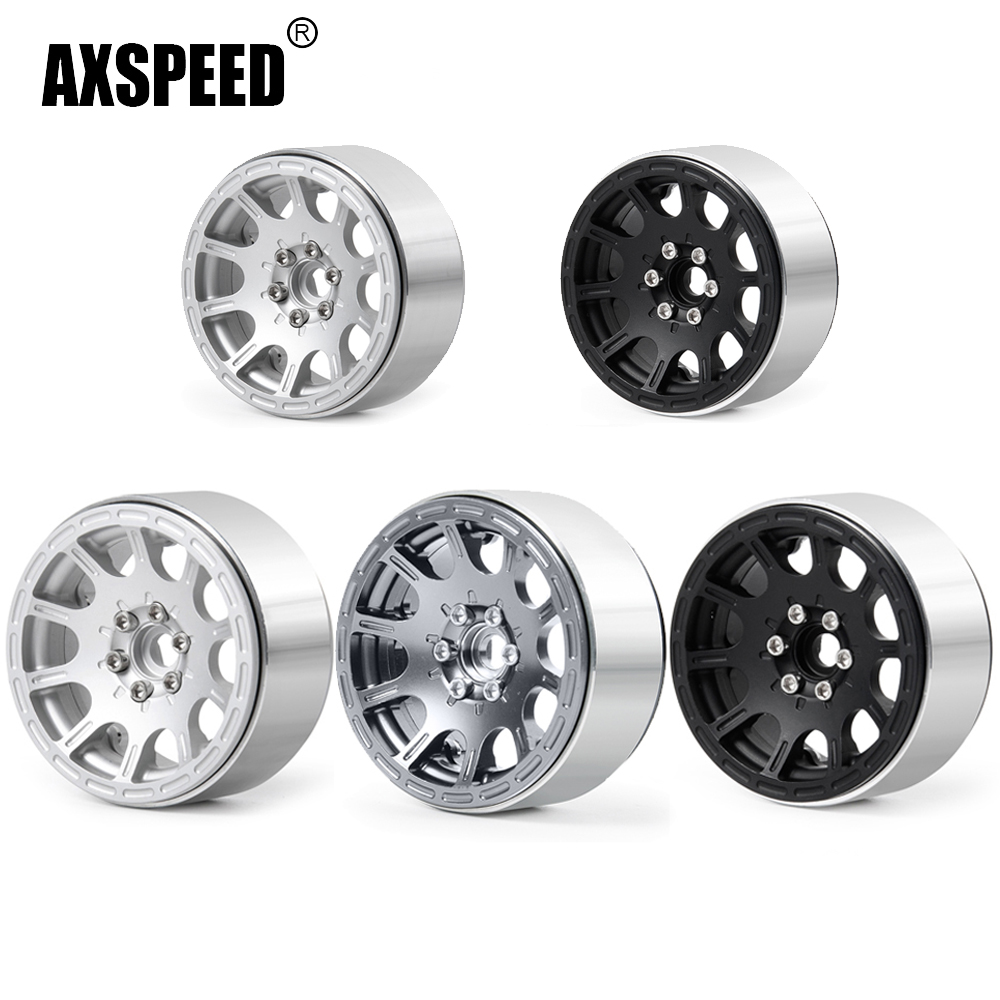 AXSPEED 합금 금속 비드락 휠 림, RC 크롤러  - Rc Crawler Beadlock Wheels 1.9 2.2 리뷰 및 가격