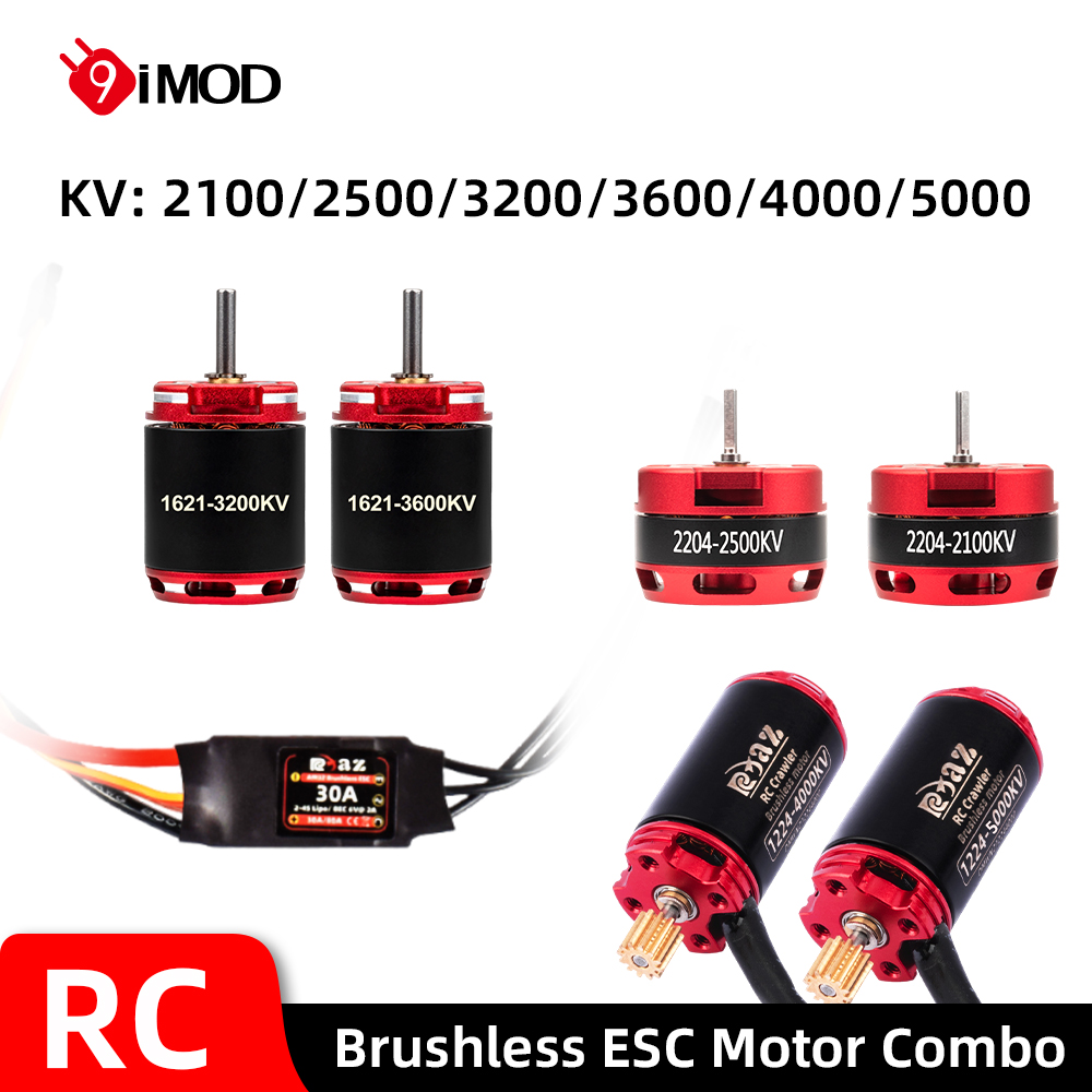 9IMOD 브러시리스 ESC 모터 콤보 AM32 30A - Brushless Motor Esc Combo Rc Crawler 리뷰 및 가격
