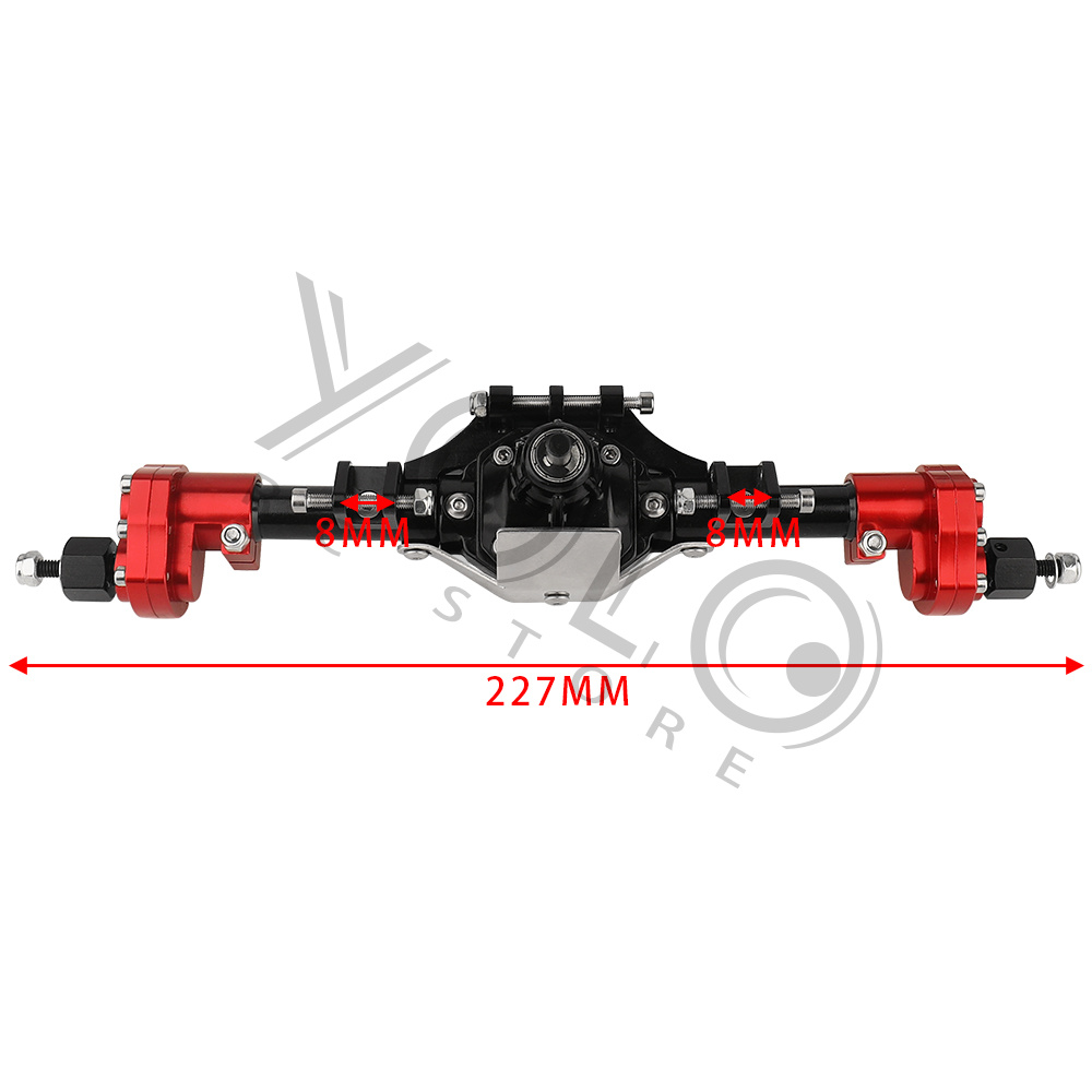 SCX10 II 1/10 RC 크롤러용 금속 다이아몬드 - Portal Axle Metal Set Scx10 리뷰 및 가격