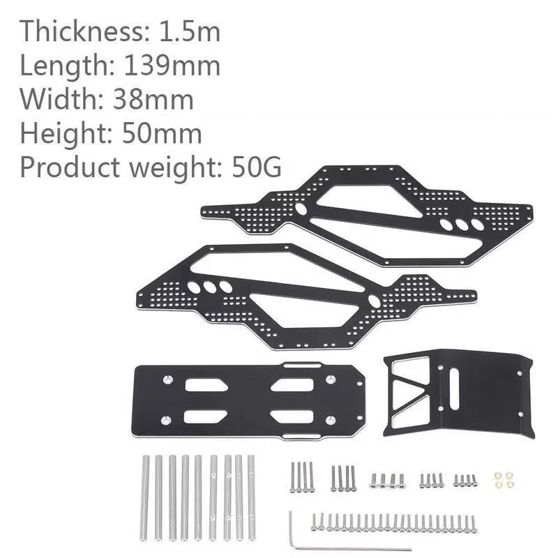 1/24 스케일의 Axial SCX24 90081 알루 - Metal Chassis Frame Rc Crawler 리뷰 및 가격
