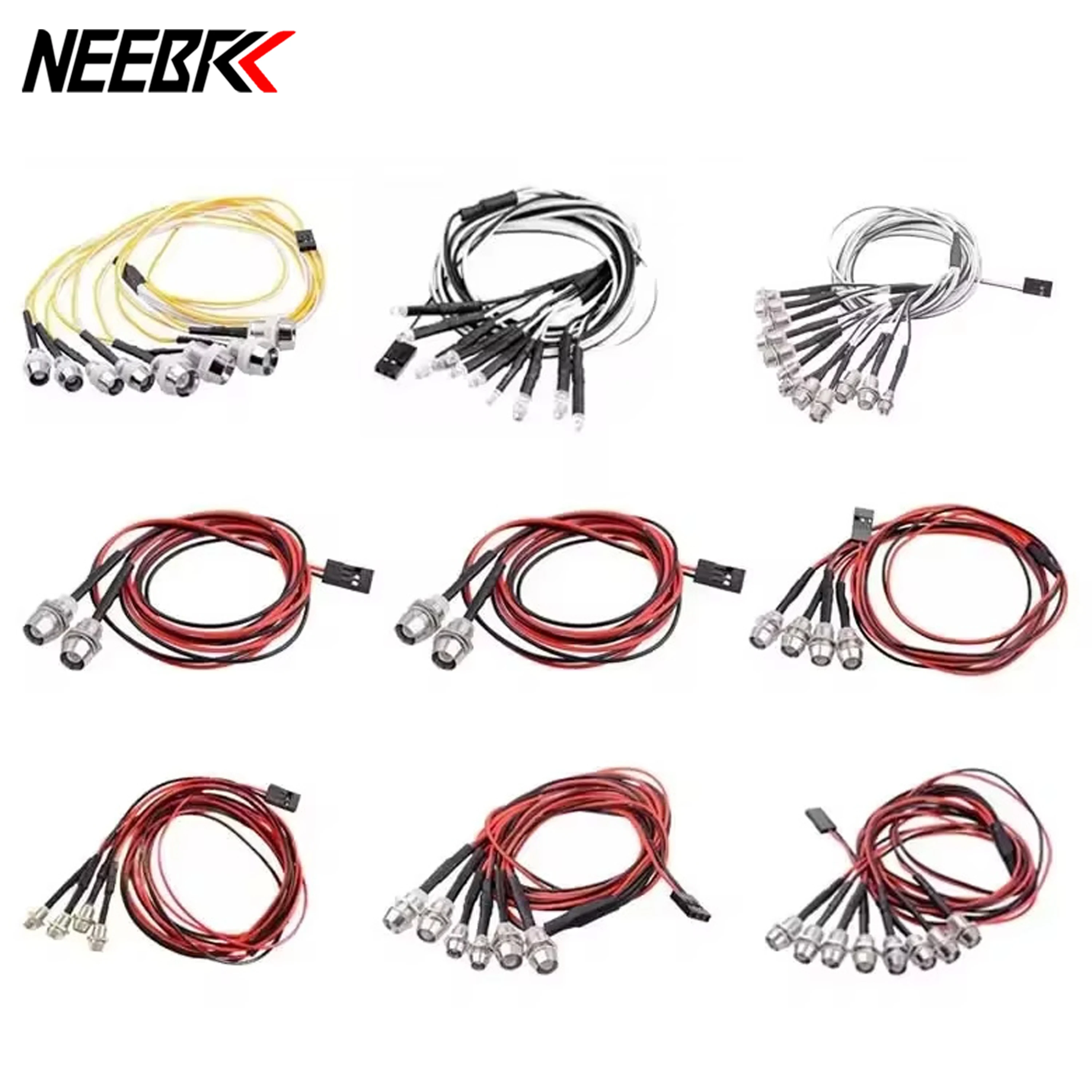 RC LED 라이트 키트 헤드 램프 1/10 1/8 1 - Rc Crawler Led Light Kit Controller 리뷰 및 가격