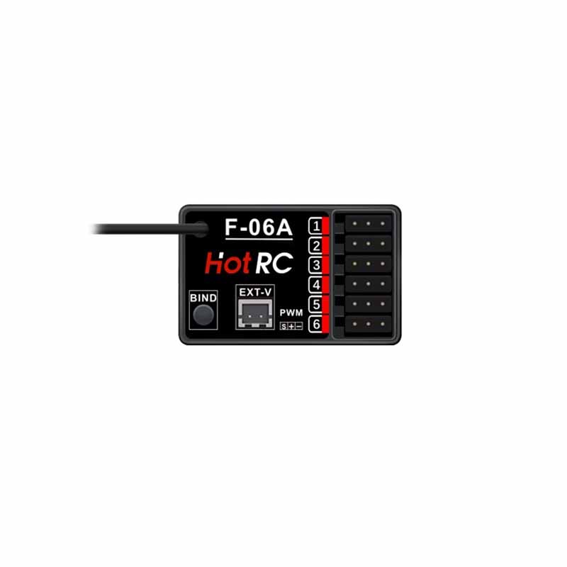 HOTRC 6채널 2.4GHz F-06A F-06AT  - Rc Car Transmitter Receiver 6 Channel 리뷰 및 가격