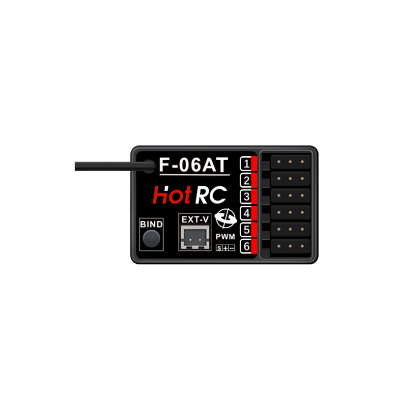 HOTRC 6채널 2.4GHz F-06A F-06AT  - Rc Car Transmitter Receiver 6 Channel 리뷰 및 가격