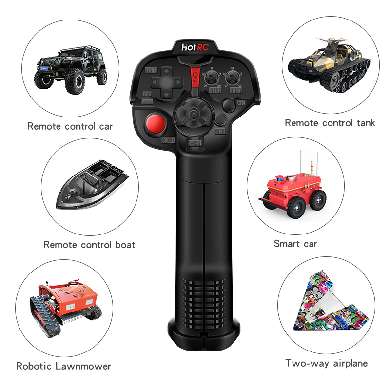 HotRC DS-4A 2.4GHz 싱글 핸드 RC 송신 - Rc Car Transmitter Receiver 6 Channel 리뷰 및 가격