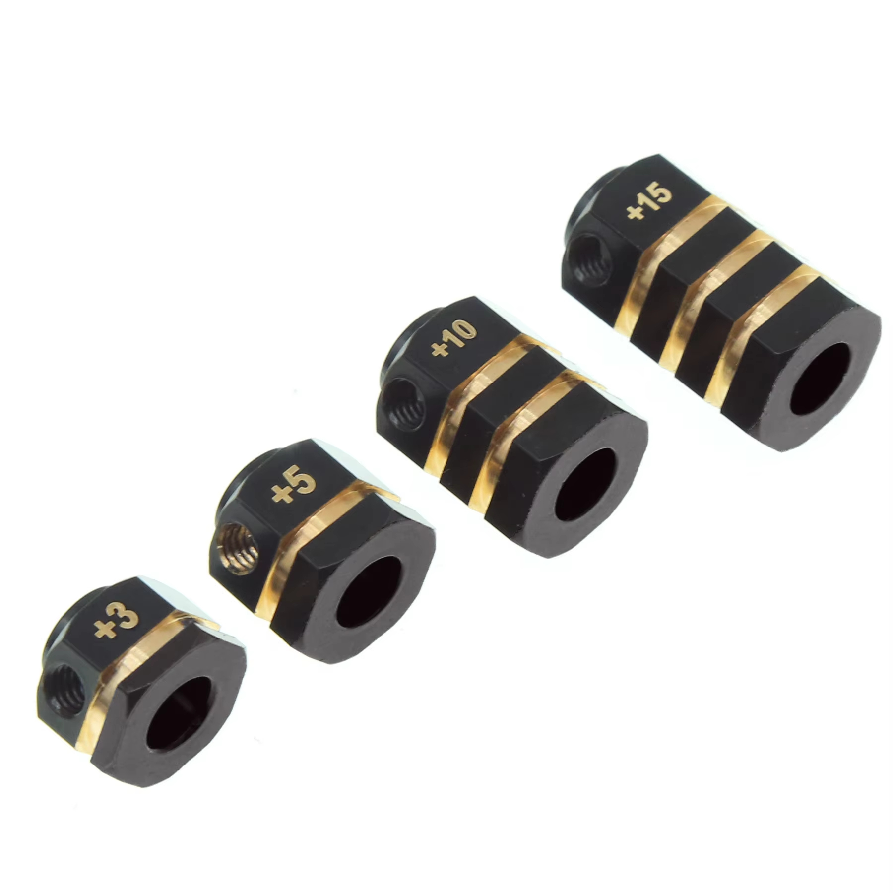 4개입, 무게추가 부착된 확장형 육각 어댑터, TRX4 - Rc Crawler Brass Upgrade Parts Weight 리뷰 및 가격