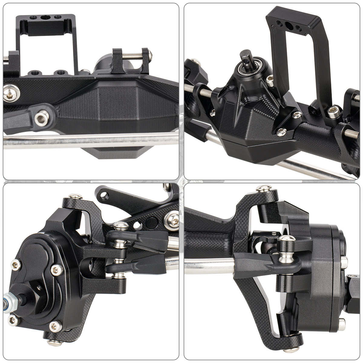 알루미늄 4WS 오프셋 포털 액슬 세트 (서보 마운트  - Portal Axle Metal Set Scx10 리뷰 및 가격