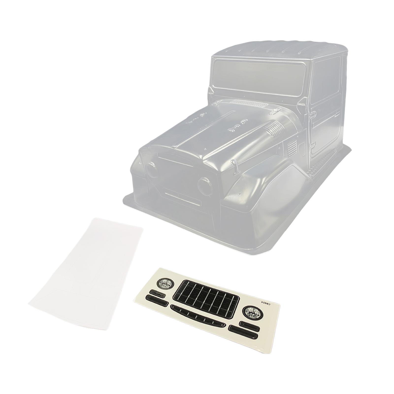 1/10 RC 트럭 캡, 투명한 PC 재질, 도색되지  - Rc Crawler Body Shell Clear 313Mm 리뷰 및 가격