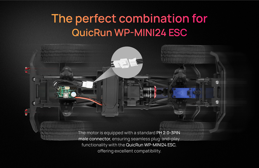HOBBYWING QUICRUN WP-MINI24 25 - Brushless Motor Esc Combo Rc Crawler 리뷰 및 가격