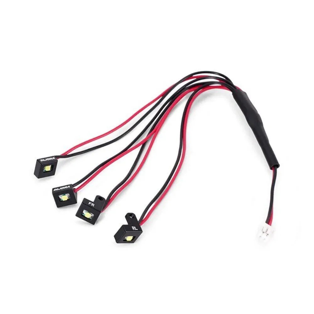 RC 크롤러용 4개의 LED 화이트 색상 섀시 록 라이 - Rc Crawler Led Light Kit Controller 리뷰 및 가격