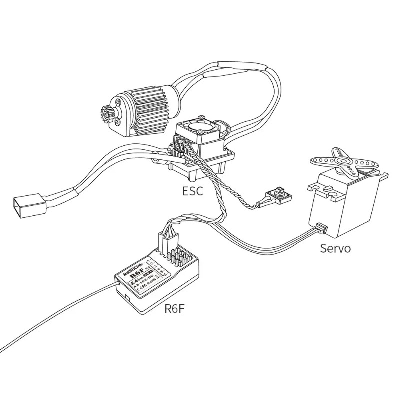 Radiolink R6F 수신기 RC 자동차 및 보트용 - Rc Car Transmitter Receiver 6 Channel 리뷰 및 가격