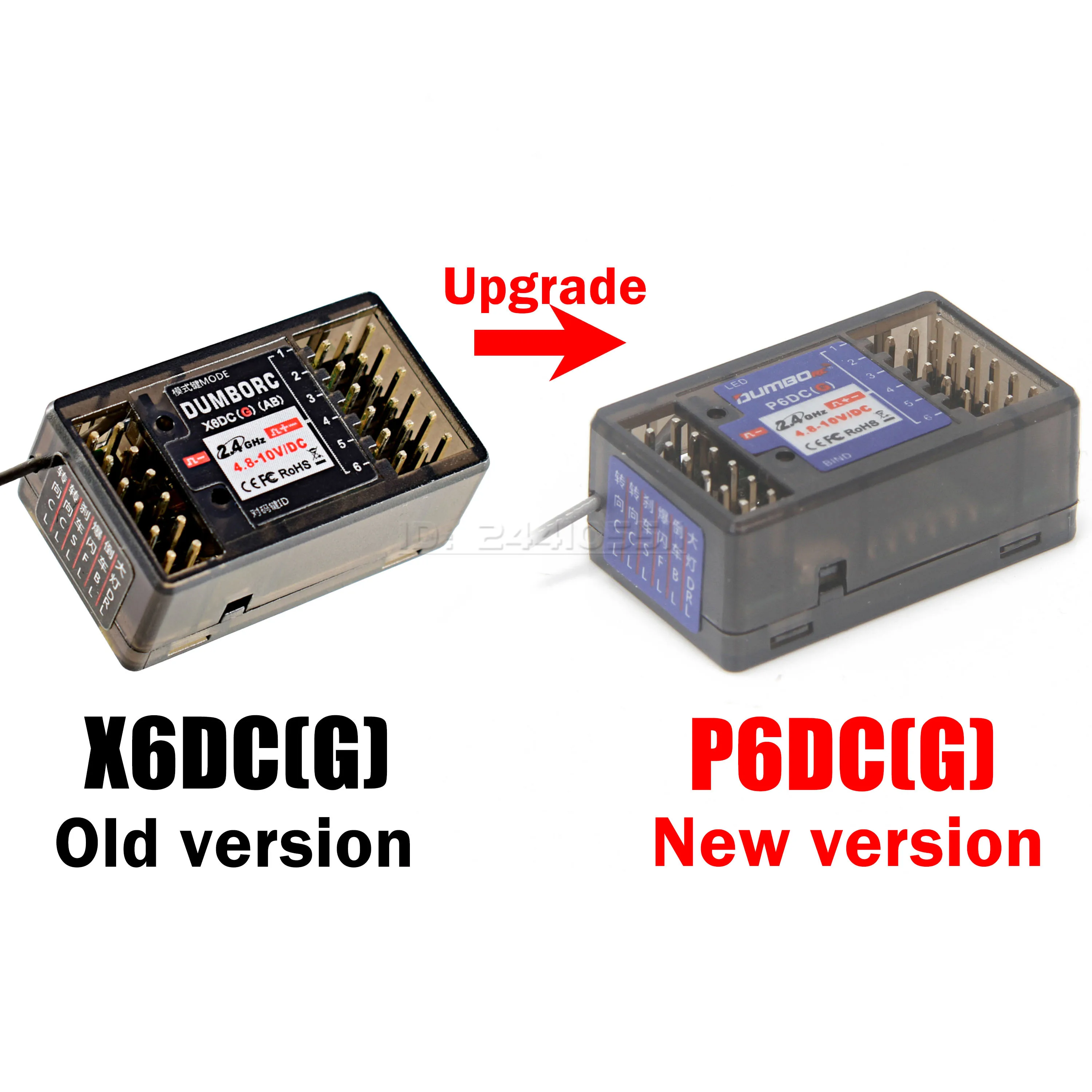 DUMBORC 6CH P6DC P6DCG 자이로 수신기 - Rc Car Transmitter Receiver 6 Channel 리뷰 및 가격