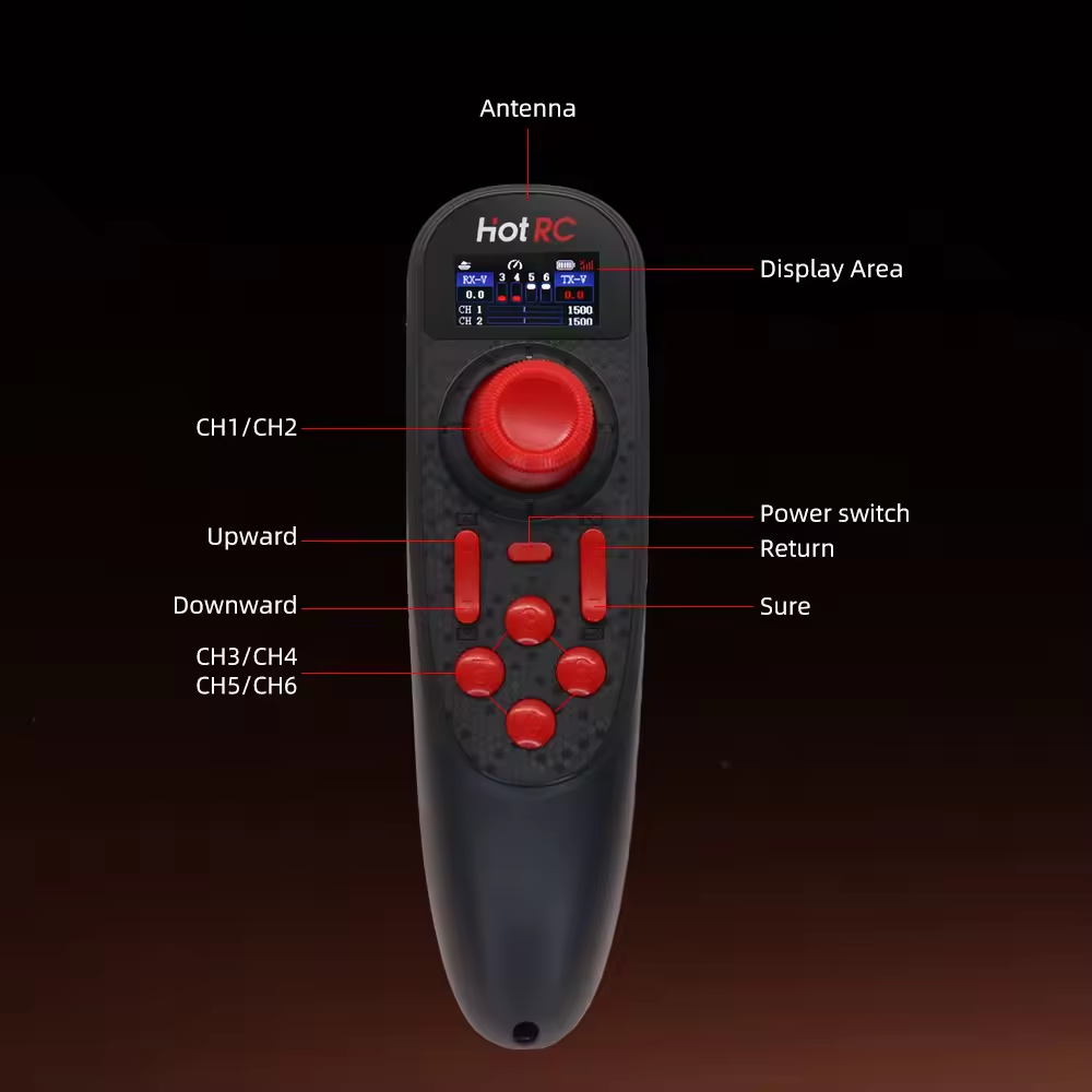 HOTRC DS-650 6CH 2.4G 무선 시스템 송 - Rc Car Transmitter Receiver 6 Channel 리뷰 및 가격